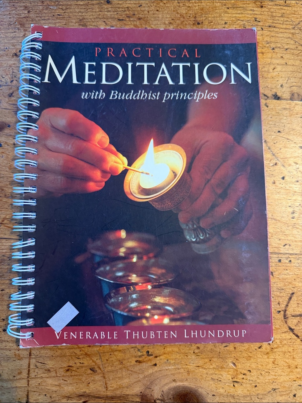 Practical Meditation with Buddhist Principles — Red Cover